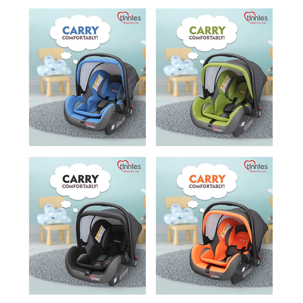 Tinnies Baba Baby Car Seat Cum Carry Coat Plus Rocker