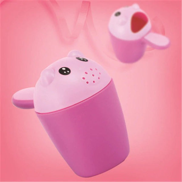 Cute Cartoon Bathing Shower Cup Pink