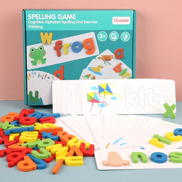 26 English Spelling Practice Cards for Early learning