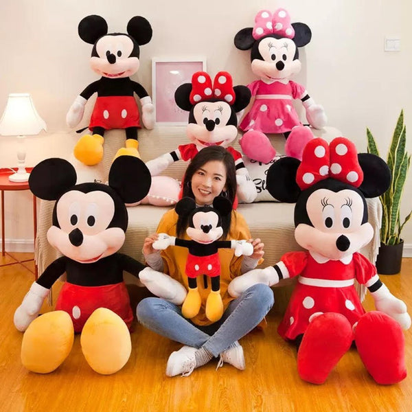 Mickey And Minnie Plush Toy