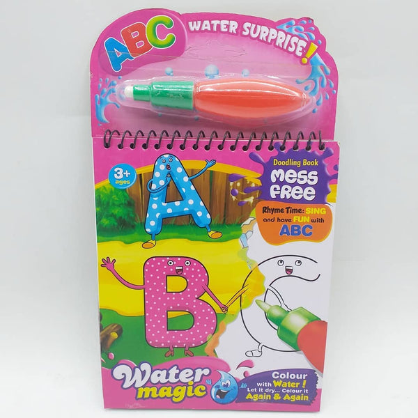 Reusable Magic Water Doodle Painting Drawing Book ABC (Capital Letters)