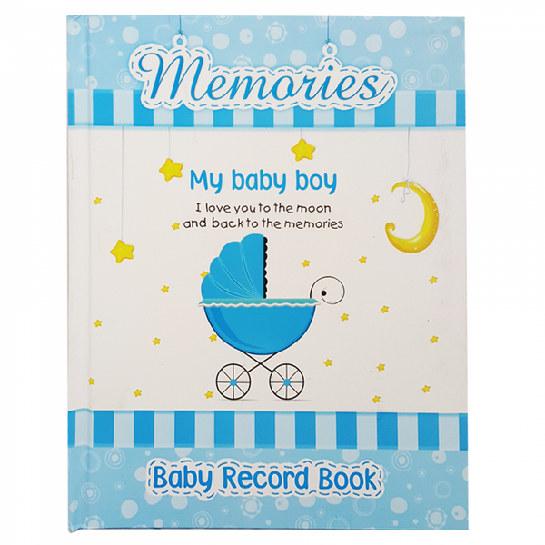 Baby Record Book For Boy