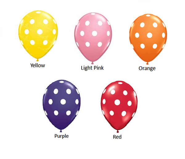 Polka Dot Balloons