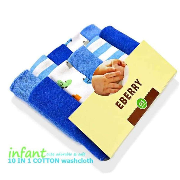 Wash Cloths Blue