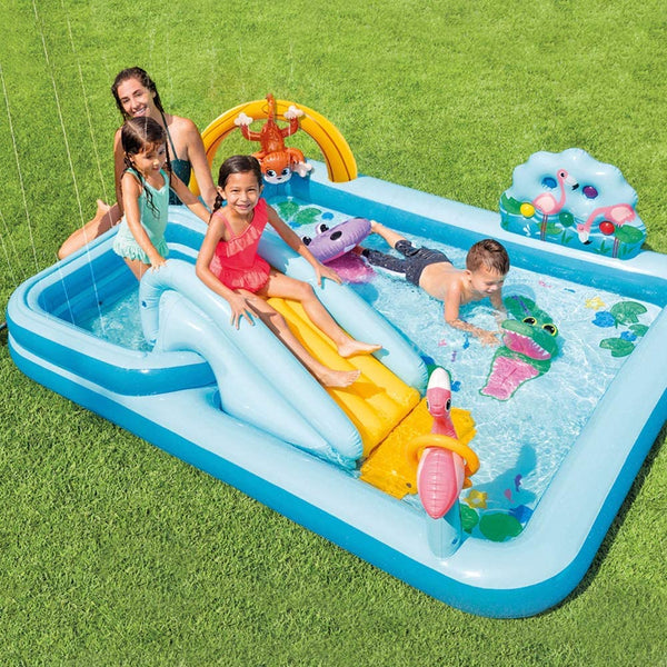 Intex Inflatable Jungle Adventure Play Center Swimming Pool 57161