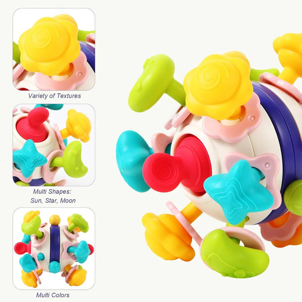 Baby Teether And Rattle Ball