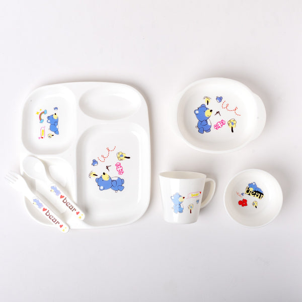 Blue Children Tableware Set Baby Feeding Series - 909