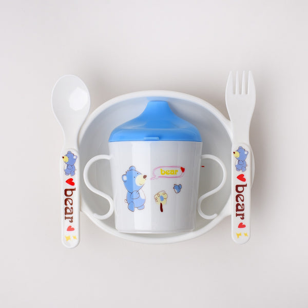 Blue Children Tableware Set Baby Feeding Series - 903