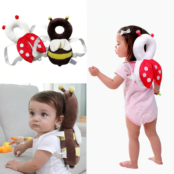 Baby Head Protector Pillow Bee And Bug