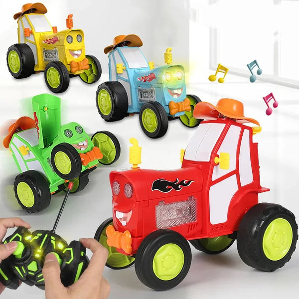 Crazy Jumping Tractor With Light And Sound