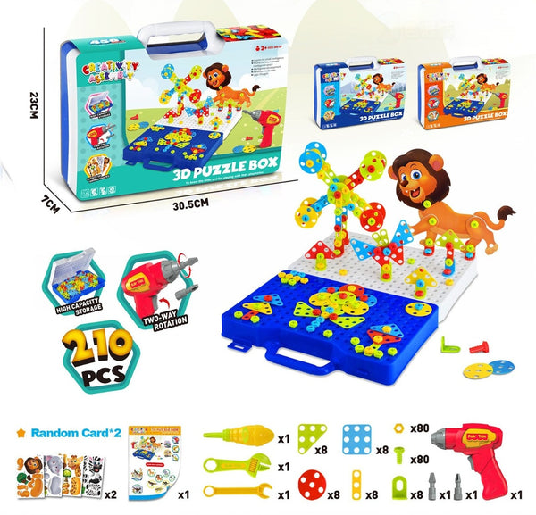 Creative Assembly - 3D Puzzle For Kids