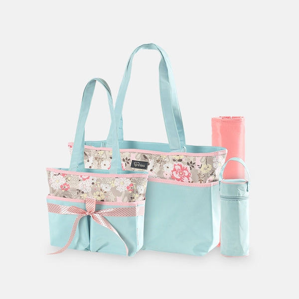 Baby Diaper Bag Set Floral - T5003-B