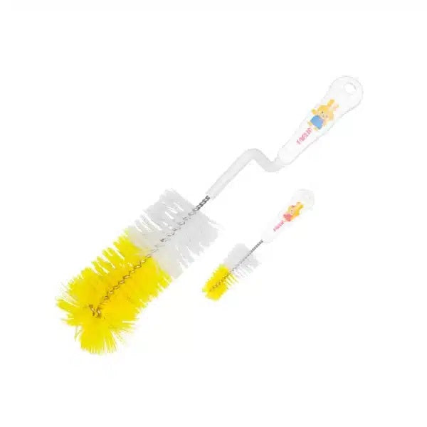 Farlin Bottle &amp; Nipple Brush – BF-260-Yellow