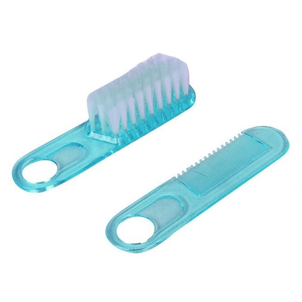 Farlin Comb &amp; Brush Set (Blue) - BF-150