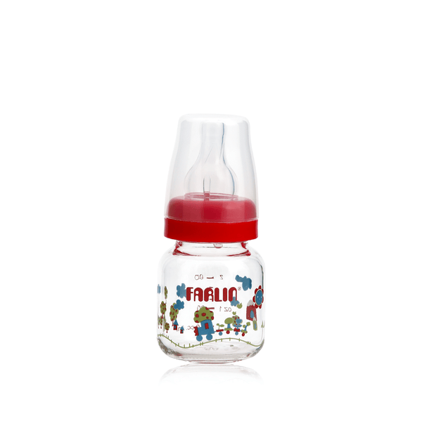 Farlin Glass Feeding Bottle 20 oz / 60 ml - NB-205