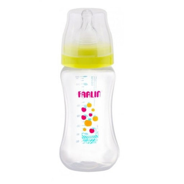 Farlin Pp Wide Neck Feeding Bottle 270 ml Yellow - AB-42011-B