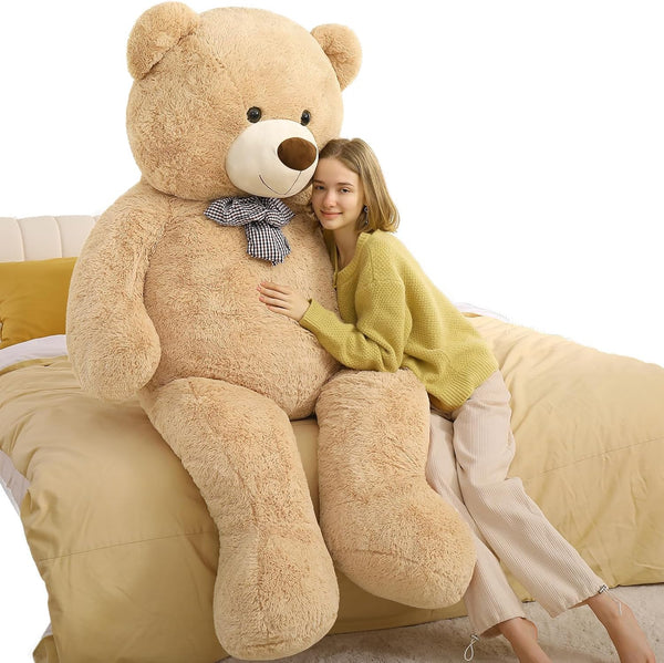 Giant Teddy Bear Plush Stuffed Animal Brown