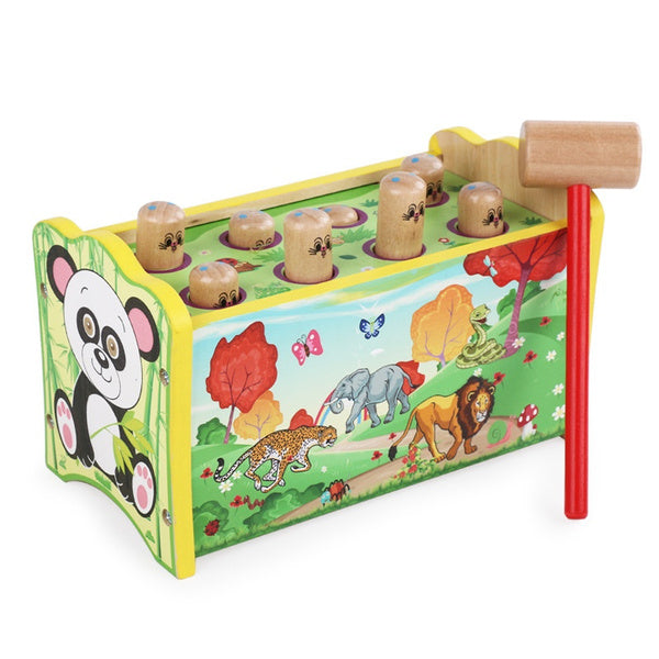 Hamster hammer knocked Toys Music Knock Piano Toys – Wooden Toy