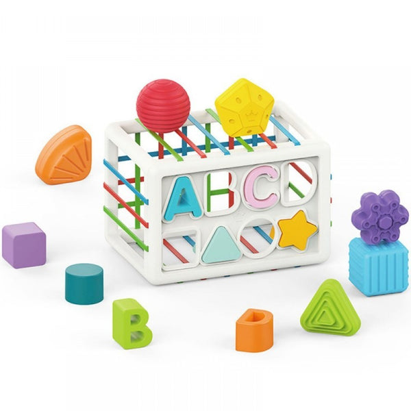 Intelligence Cube Geometric Shapes And Letters Huanger