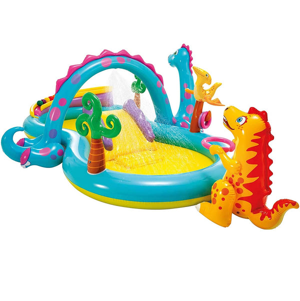 Intex Dino Land Play Center Pool (302 cm x 228 cm x 111 cm) - 57135