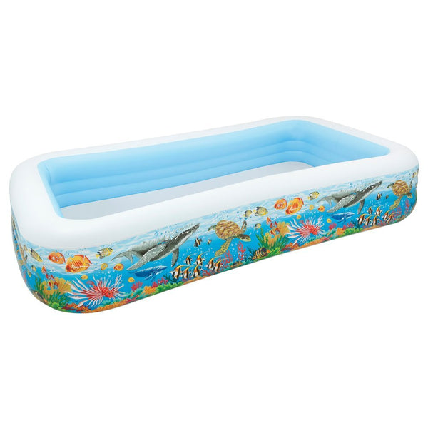 Intex 58485 Swim Center Tropical Reef Family Pool (120" L x 72" W 22" H)