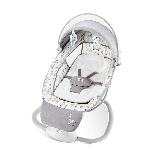 Mastela 3in1 Deluxe Multifunction Bassinet Auto Baby Swing - Light Grey - 8207