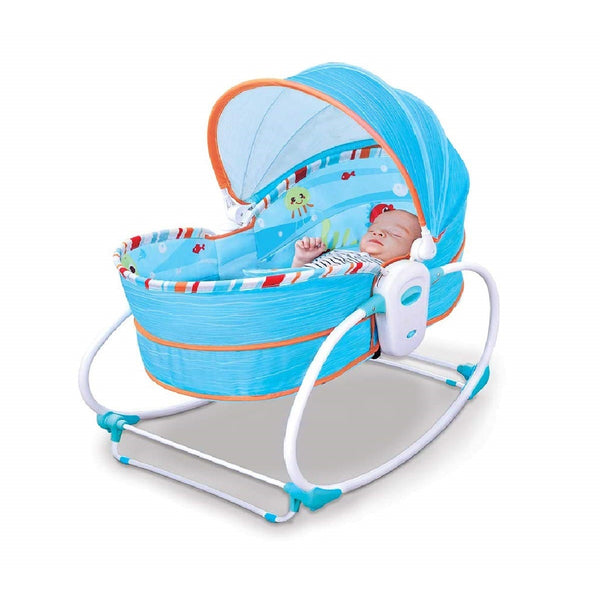 Mastela 5in1 Baby Rocker-Light Blue - 6038