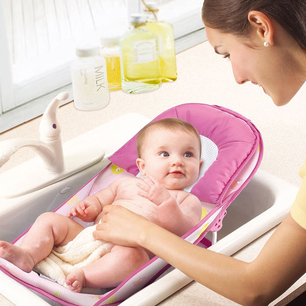 Mastela Deluxe Baby Bather Bath Seat - Pink - 7360