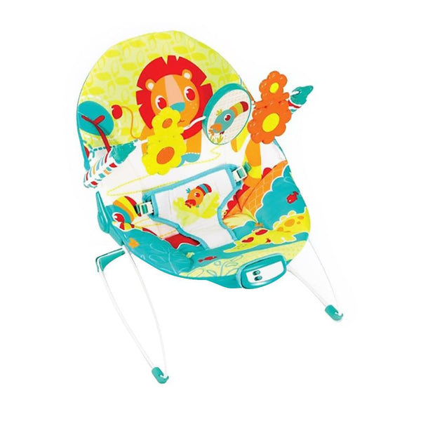 Mastela Music And Soothe Bouncer - Lion Yellow &amp; Blue - 6889