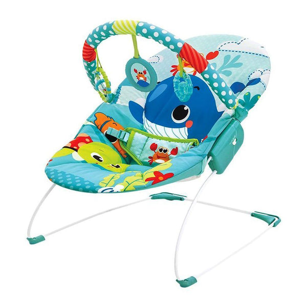 Mastela Music And Soothe Bouncer - Whale Blue - 6938