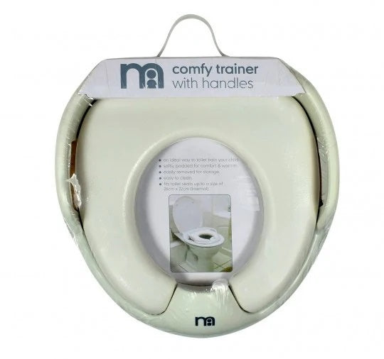 Mother Comfy Potty Trainer Seat With Handles White