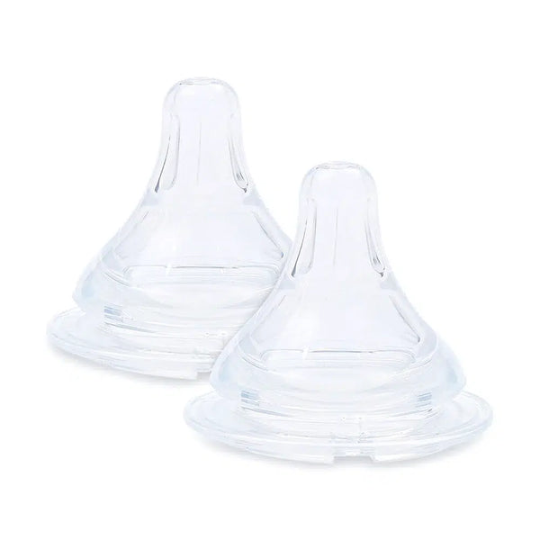 Farlin Silicone Wide-Neck Nipples (Pk-2)- AC-22004