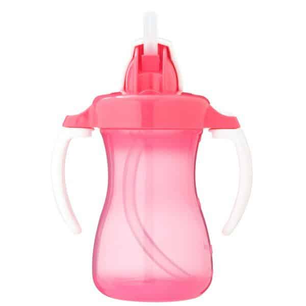 PIGEON PETITE STRAW BOTTLE 150ML, (PINK)-D150