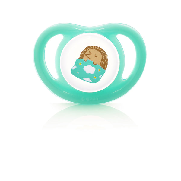 Pigeon Mini Light Pacifier (M) Unisex-Hedgehog - N79924