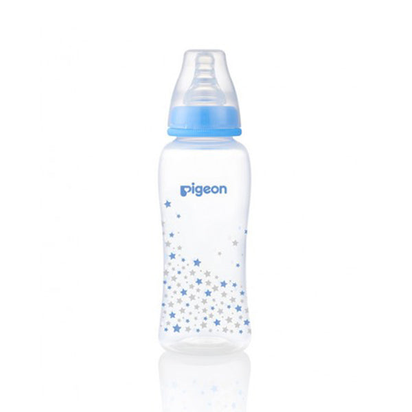 Pigeon Pp Stream Line Printed Bottle 250 ml, Blue - A78284