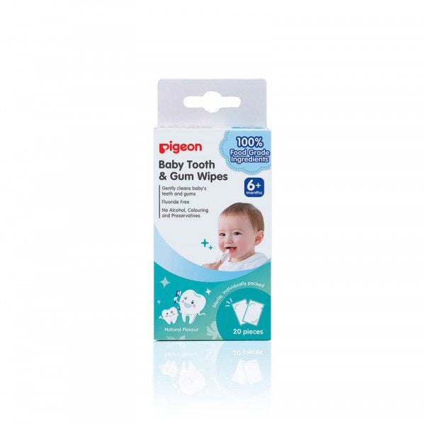 Pigeon Tooth &amp; Gum Wipes Natural-H78290-1