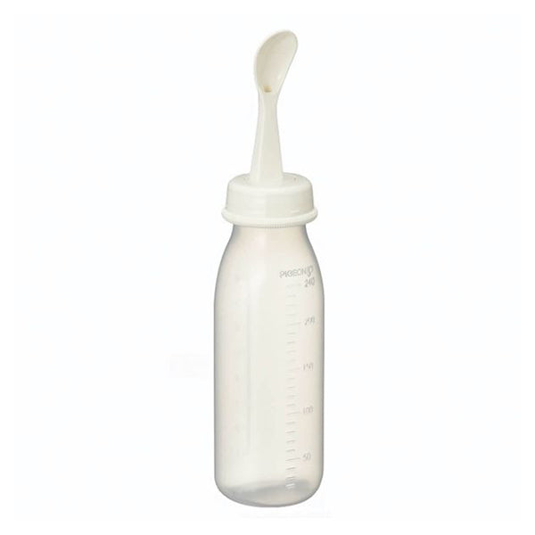 Pigeon Weaning Bottle With Spoon 240 ml - D329