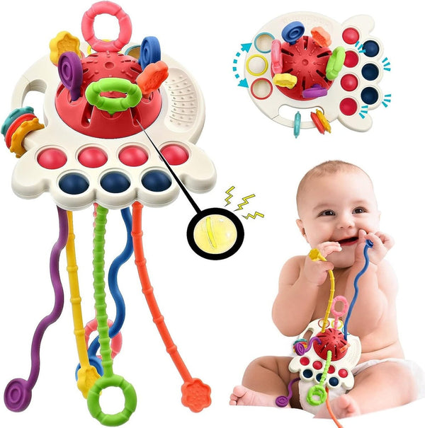 Pull String Teether Toy