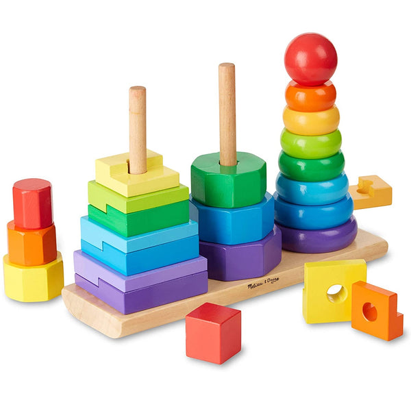 Rainbow Three Column Tower Wooden