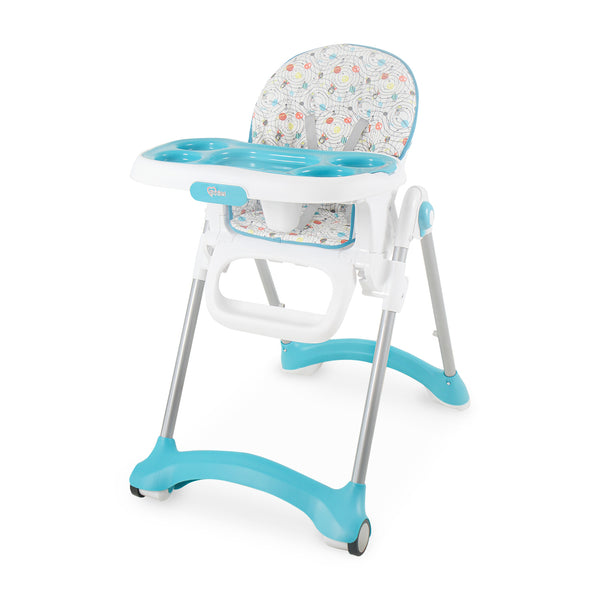 Tinnies Baby Adjustable High Chair - Blue Planet - T029