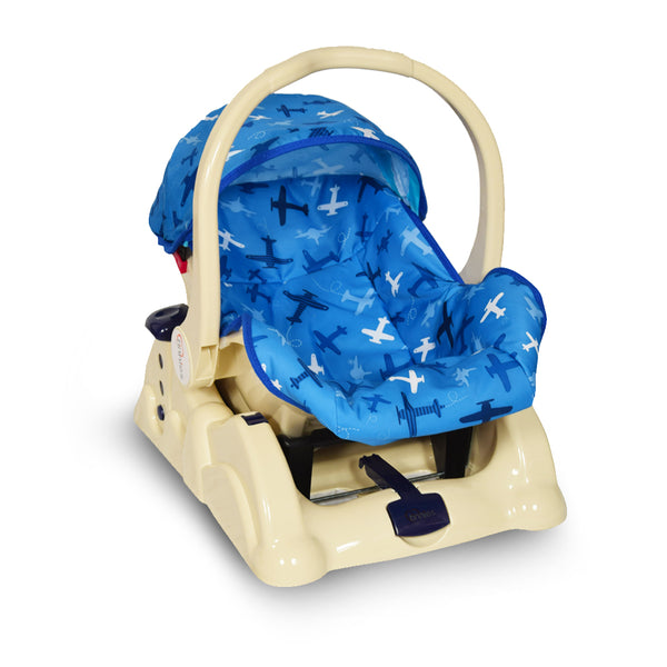 Tinnies Baby Carry Cot W/Rocking (Blue) - T003-012