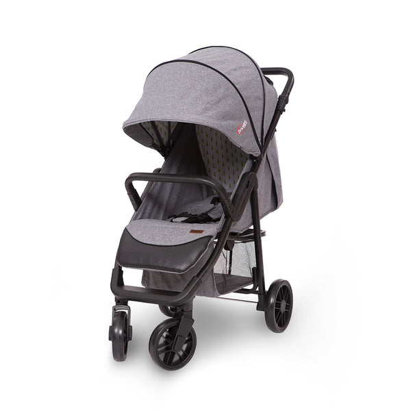 Tinnies Baby Stroller (Grey) - E06