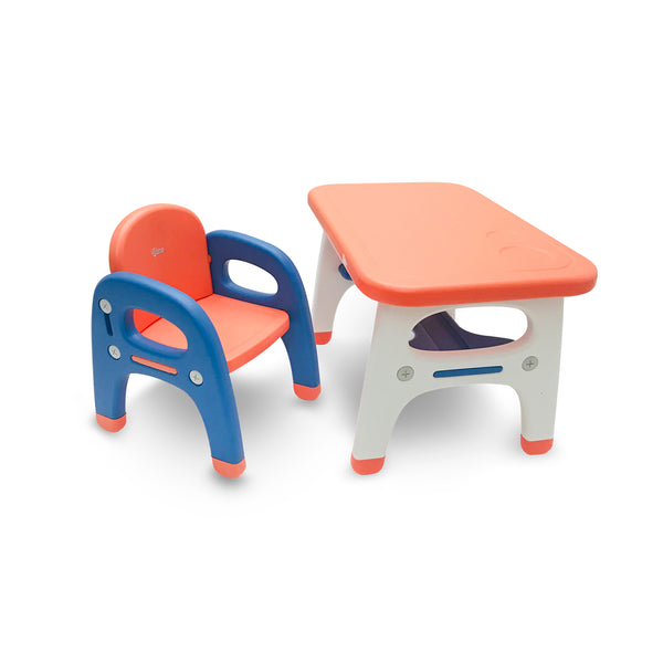 Tinnies Children Table Set (Blue Orange) - T1102