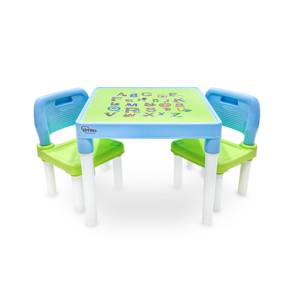 Tinnies Children Table Set -Blue -T1104