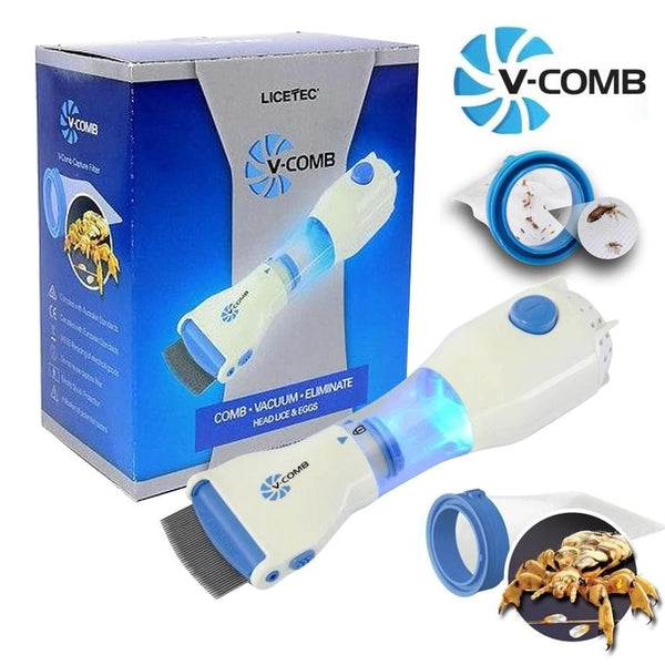 V Comb Electric Anti Lice Removal Machine