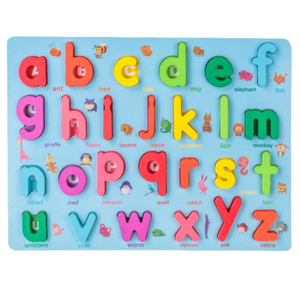 Chunky Small abc Wooden Puzzle