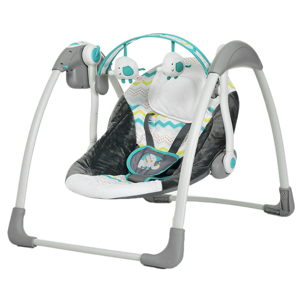 Mastela Deluxe Swing-Blue and Gray - 6503