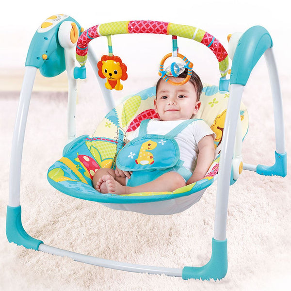 Mastela Delux Portable Swing Blue - 6579