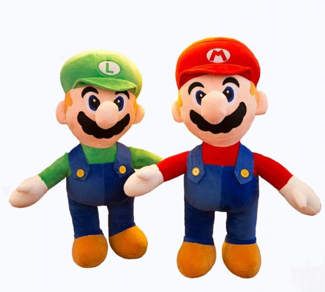 Super Mario Bros Luigi Stuffed - Chunnu Munnu