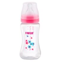 Farlin Pp Wide Neck Feeding Bottle 270 ml Pink 1